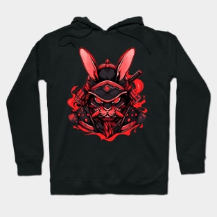 samurai rabbit Hoodie